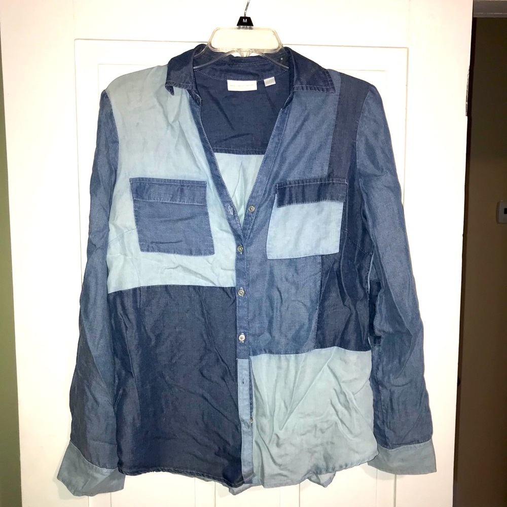 NY&CO Denim button up